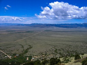 Looking out to the Rio Grande National Forest