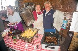 Rosie and Kevin serving up a tasty breakfast - Doug Bates