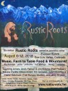 Rustic Roots 2018 Poster