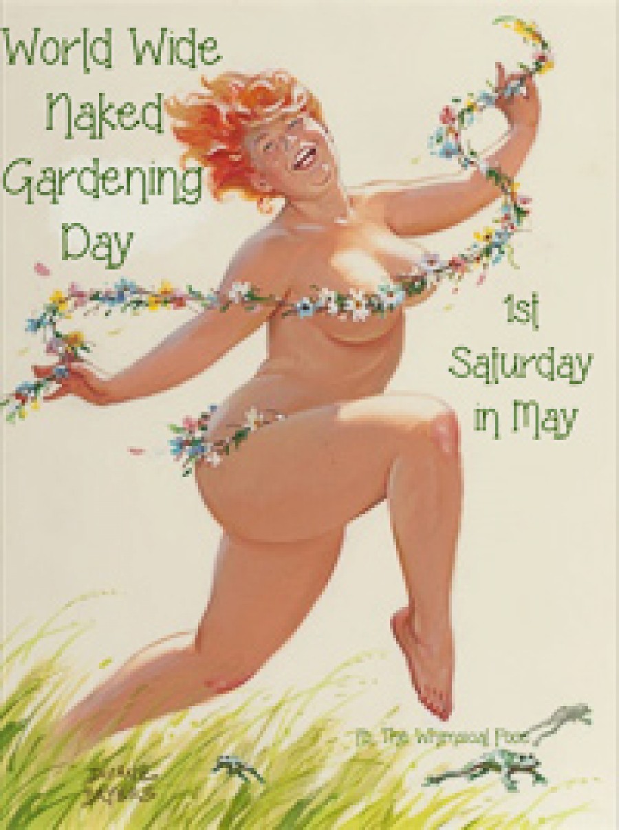 Olt World Naked Gardening Day May 4th