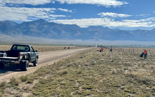 Dirty jobs are easier with a view like this! Photo: Bill Moench
