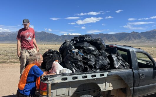 Loading up! Photo: Bill Moench